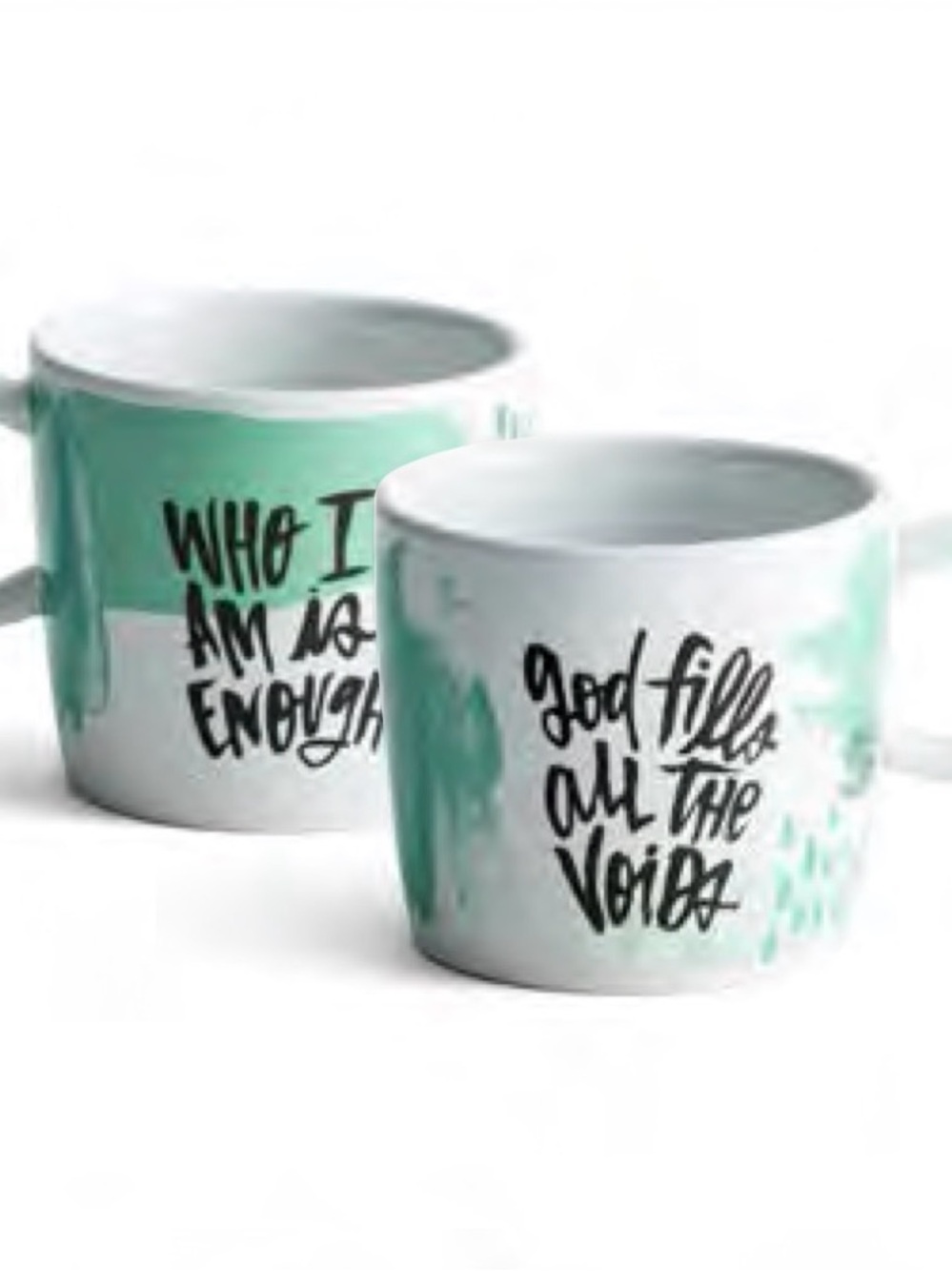 DaySprings Inspirational Ceramic Mug - 1 mug front & back - 16 oz - Brand New